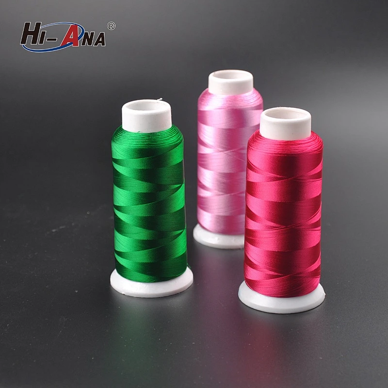 100% Dyed Rayon Embroidery Thread 120D 2