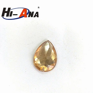 Custom made print logo Color brilliancy sew on rhinestones