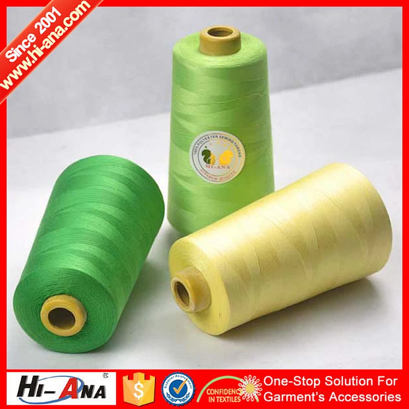 Over 9000 designs Good supplying polyester sewing thread