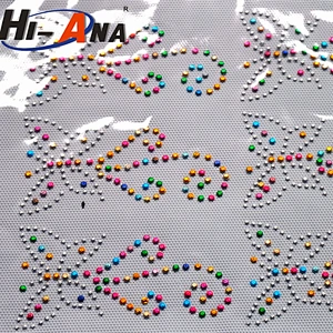 Over 95% accessories exported Sparkly rhinestone transfer designs