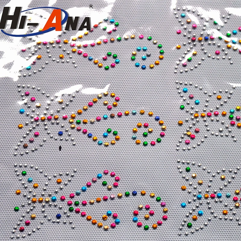 Over 95% accessories exported Sparkly rhinestone transfer designs