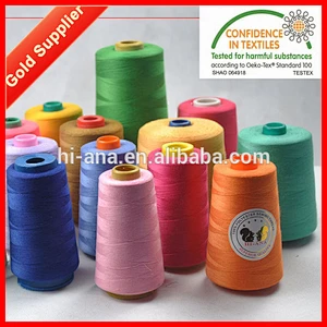 Colorful Sewing Thread Spun Polyester