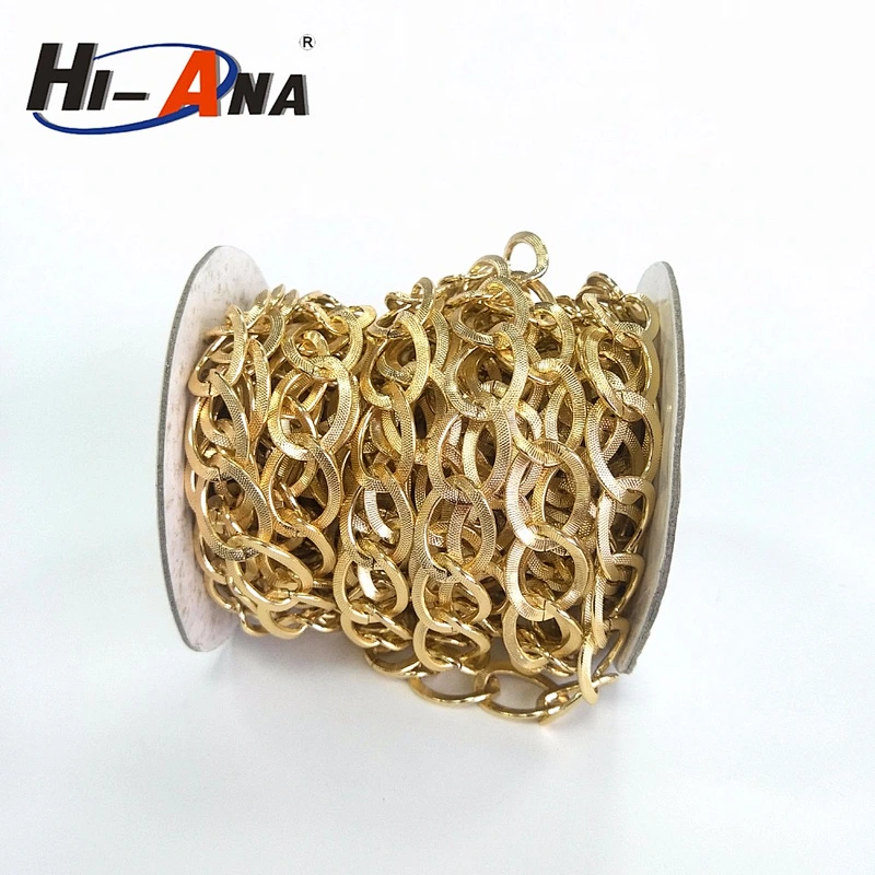 hi-ana chain2 Stict QC 100% different style aluminum chain