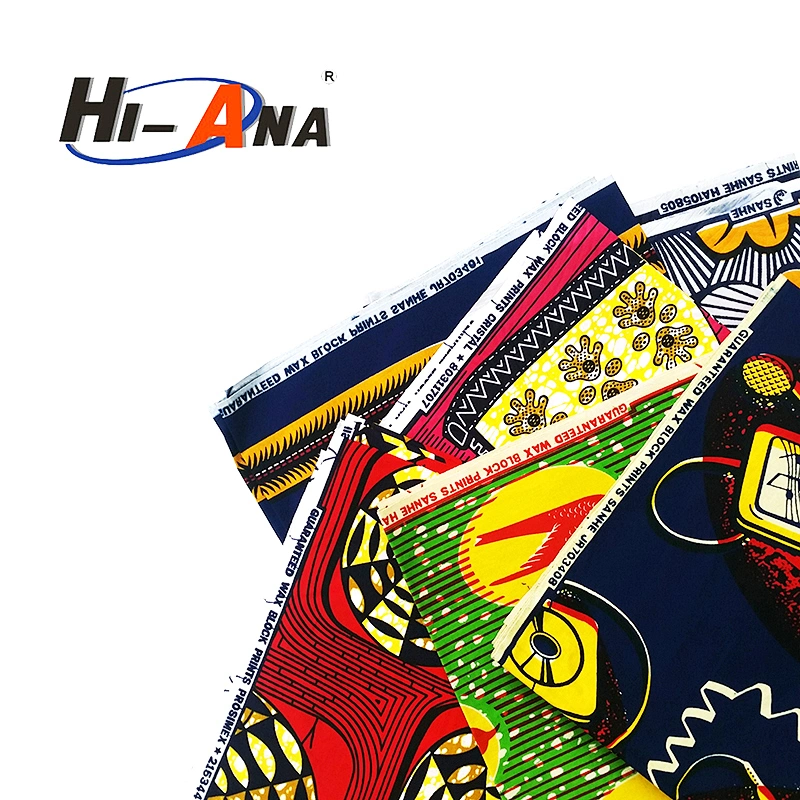 hi-ana fabric2 Accept custom top quality customization Fancy super wax fabric
