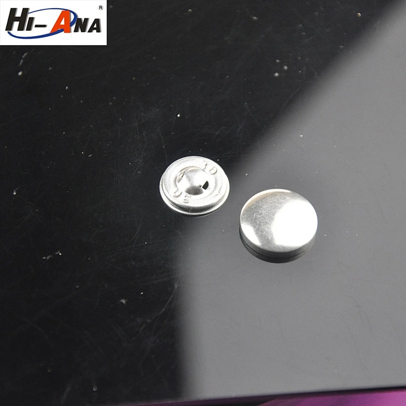 cover button kit size 30L covered button with alum face and leg China supplier