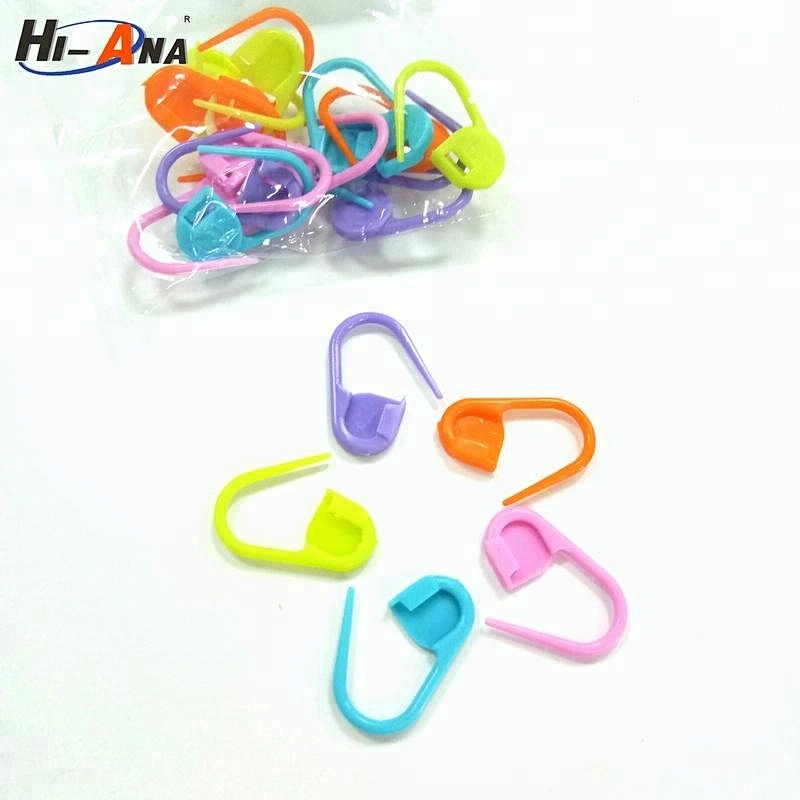Colorful small plastic pin count 100pcs mixed color weaving tools