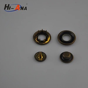 cap prong snap button