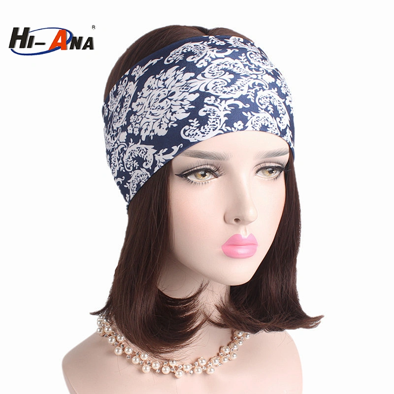 wholesale 2018 New trade two-tone braided head cap India turban hat for women