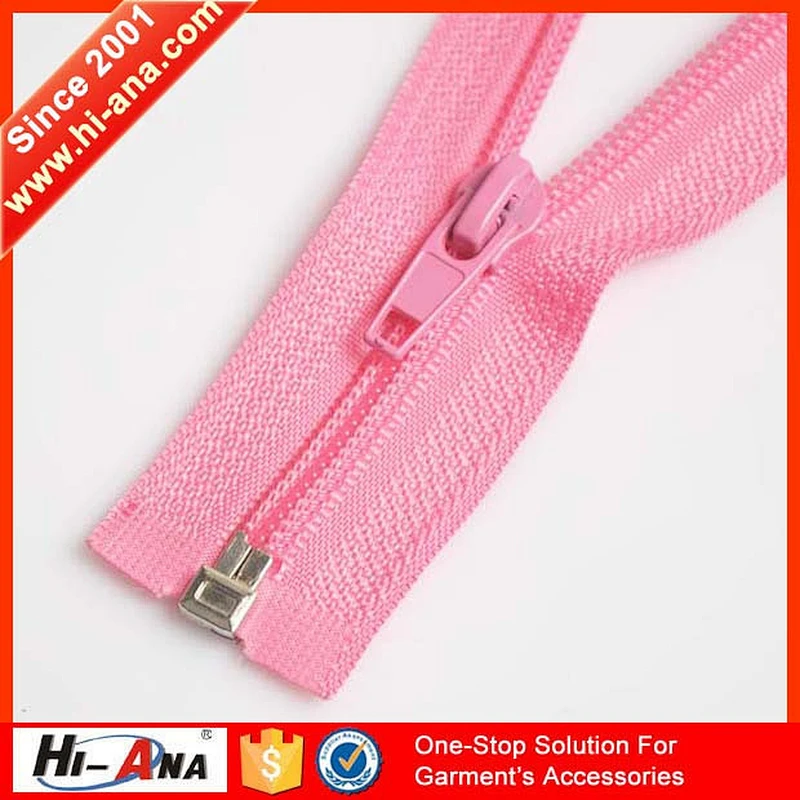 hi-ana zipper1 Rapid and efficient cooperation Your satisfied zipper manufacturer