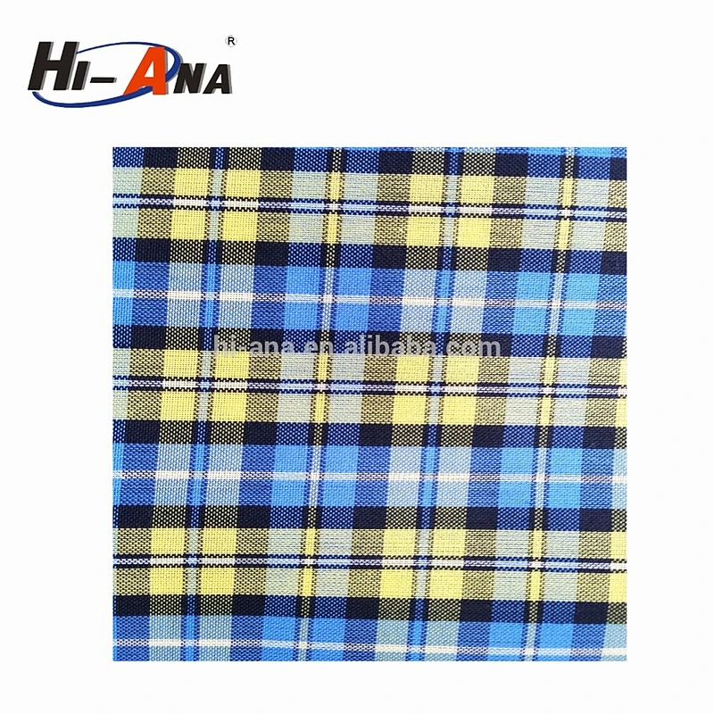 hi-ana fabric1 SGS proved products Top quality yarn dyed cotton fabric