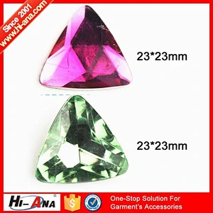 SGS proved products low prices flat back acrylic rhinestones