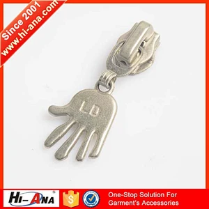 hi-ana zipper2 5.5 million units monthly from a 15year supplier ningbo locking zipper pull