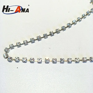 hi-ana rhinestone1 Rapid and efficient cooperation Cheaper 6mm rhinestone cup chain
