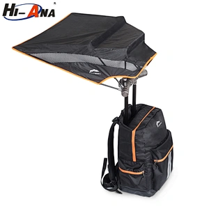 Advanced edition black Nylon Material Outdoor Sport Use Hiking Climbing Bag with USB