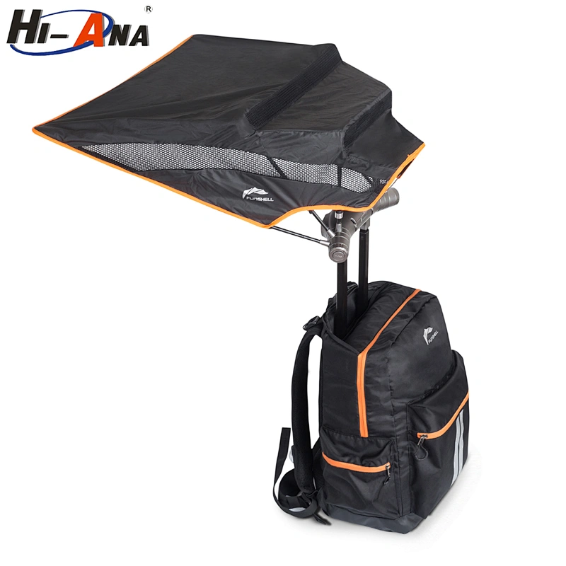 Advanced edition black Nylon Material Outdoor Sport Use Hiking Climbing Bag with USB