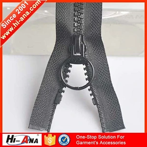 hi-ana zipper3 Fully stocked Super quality big teeth plastic zipper
