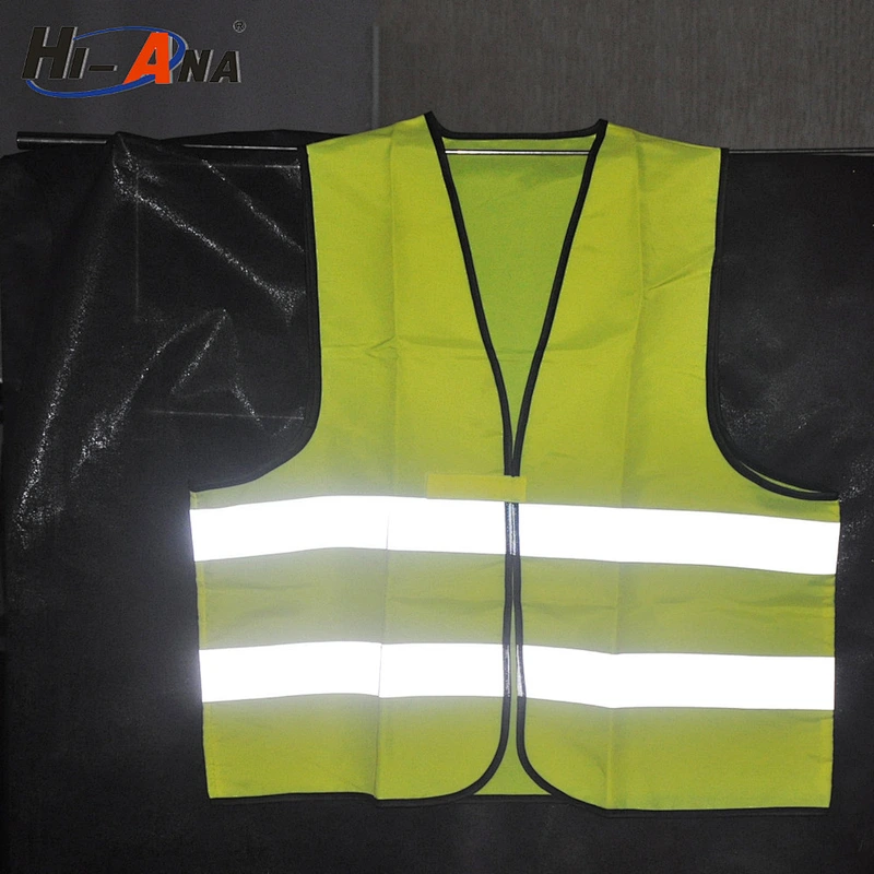 hi-ana reflective1 Free sample available high visibility green safety reflective jacket