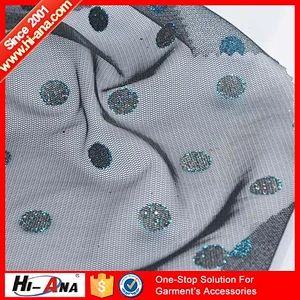 hi-ana fabric1 Over 95% accessories exported Top quality fabric hair net