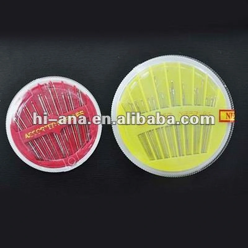 22 count per plastic roll hand sewing needles kit China supplier