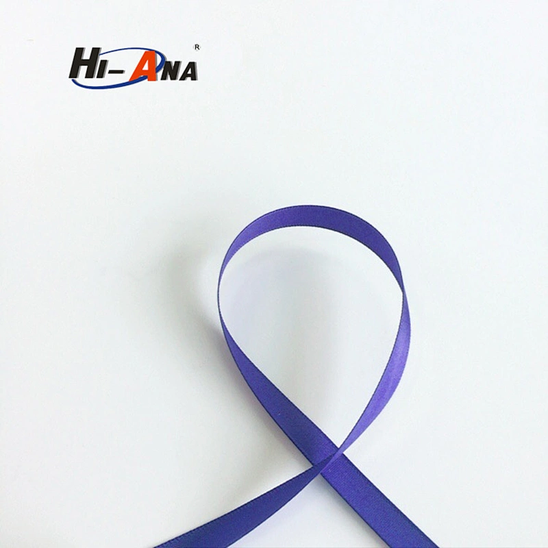 Fully stocked multi color silk satin ribbon
