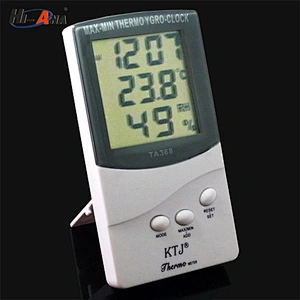[Three-year warranty]Indoor thermometer Electronic thermometer Hygrometer Weather Station Alarm Clock for Indoor Room