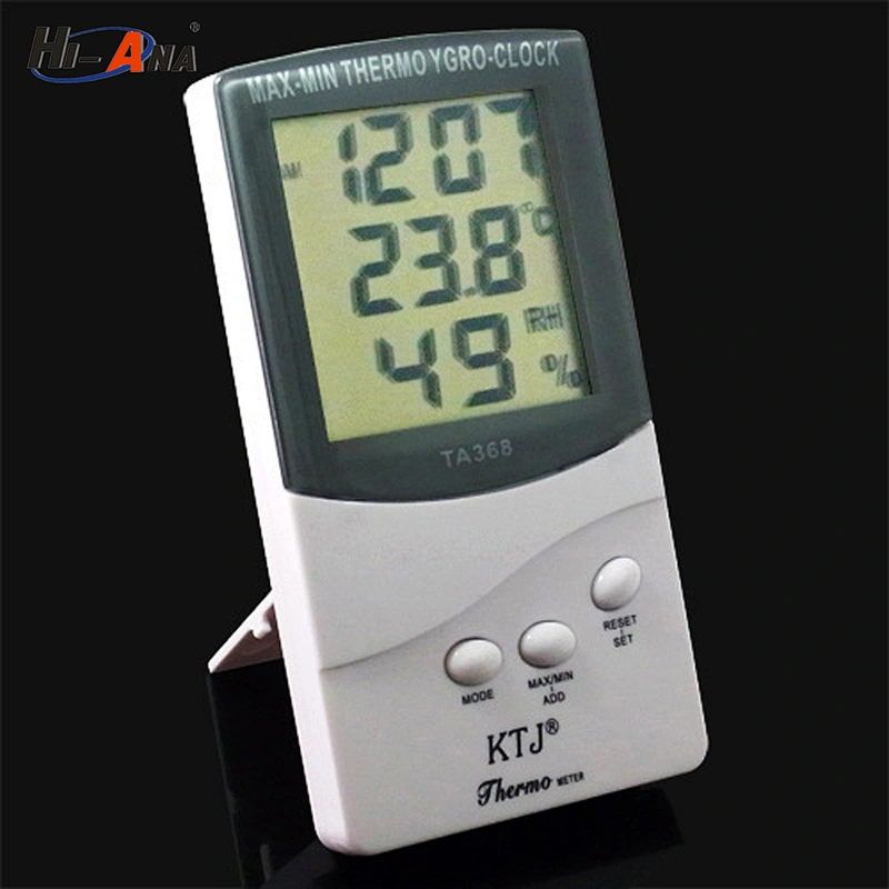 [Three-year warranty]Indoor thermometer Electronic thermometer Hygrometer Weather Station Alarm Clock for Indoor Room