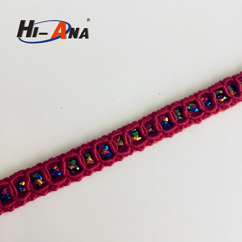 hi-ana trim2 Global brands 10 year new style gold trimming lace