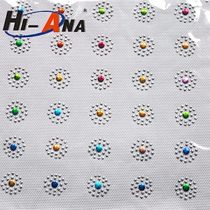 5.5 million units monthly from a 15 year supplier LOGO printed rhinestone embellishment