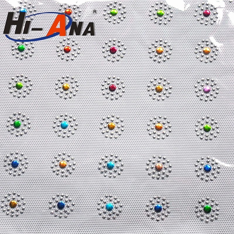 5.5 million units monthly from a 15 year supplier LOGO printed rhinestone embellishment