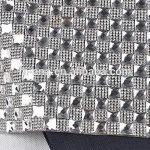 Hotfix adhesive rhinestone Mesh