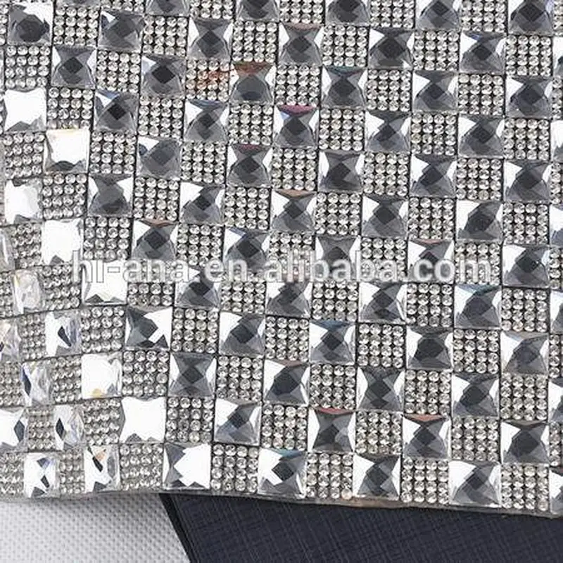 Hotfix adhesive rhinestone Mesh