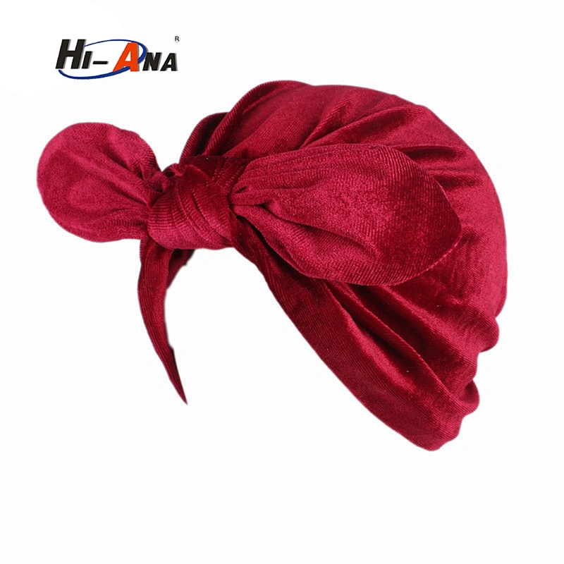 wholesale 2018 New trade two-tone braided head cap India turban hat for women