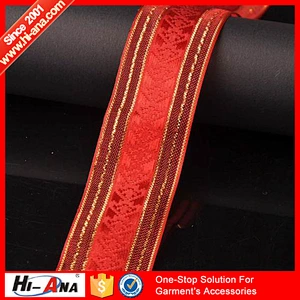 Accept OEM new products team Good Price dupioni silk ribbon