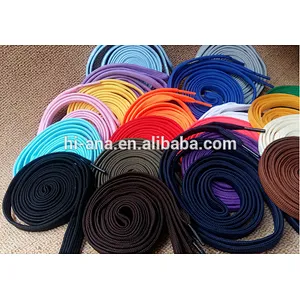 High-quality fine fashion double hollow hollow lace with canvas shoes shoelaces wholesale