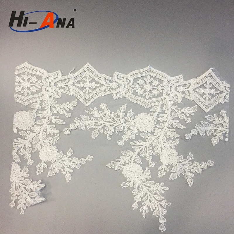 hi-ana lace2 15 years factory experience Good Price saree embroidery lace