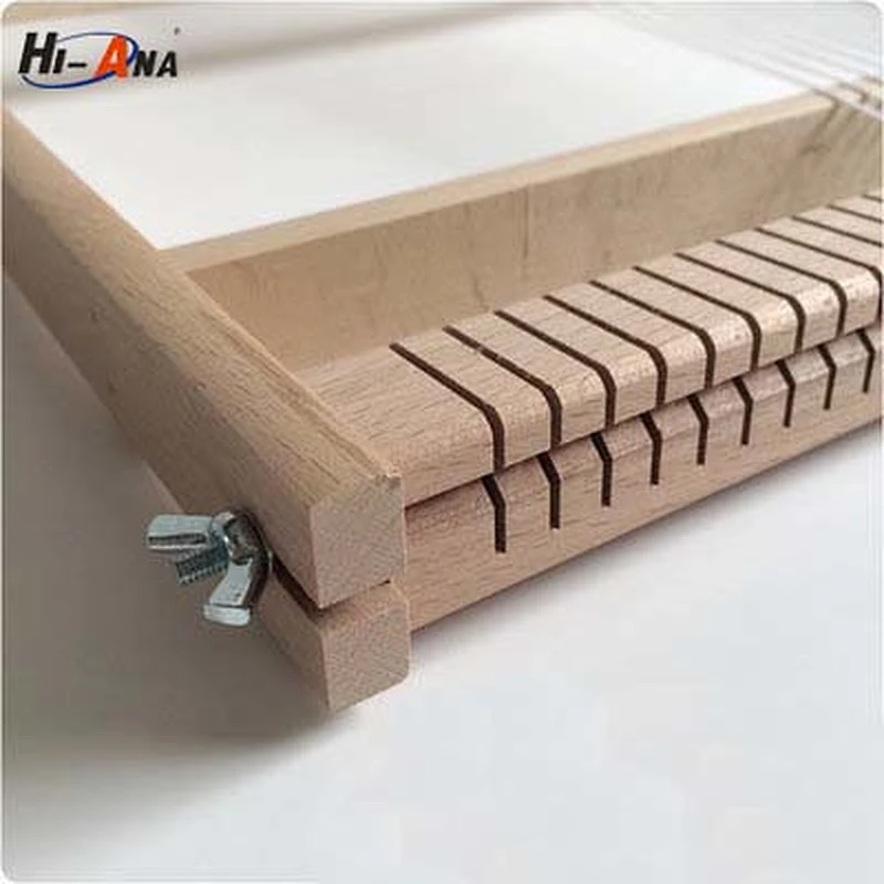 Kids Children Baby Wooden Weaving Loom Toy,Customize ODM OEM knitting toy wooden weaving loom