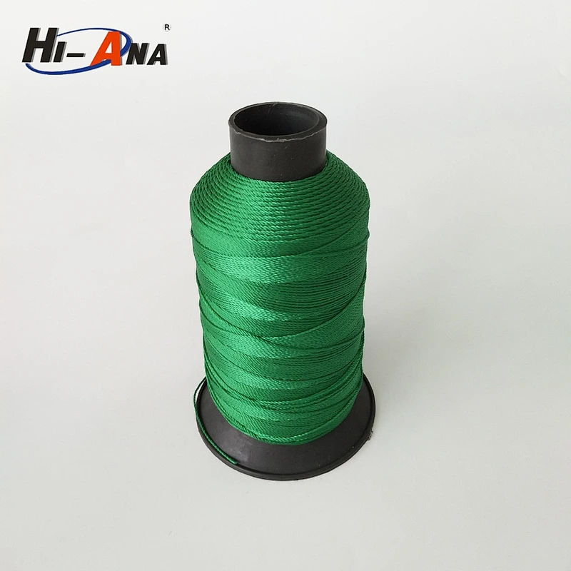 Custom made print logo Top quality nylon sewing thread