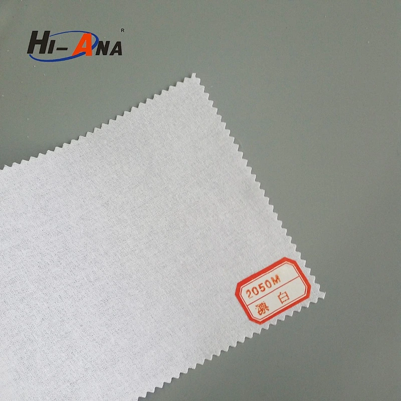 hi-ana fabric2 15 years factory experience Good supplying woven fusible interlining