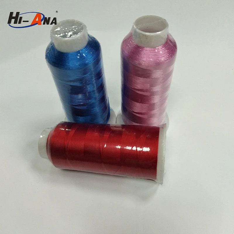 Hot products custom design Cheap color embroidery thread for machines