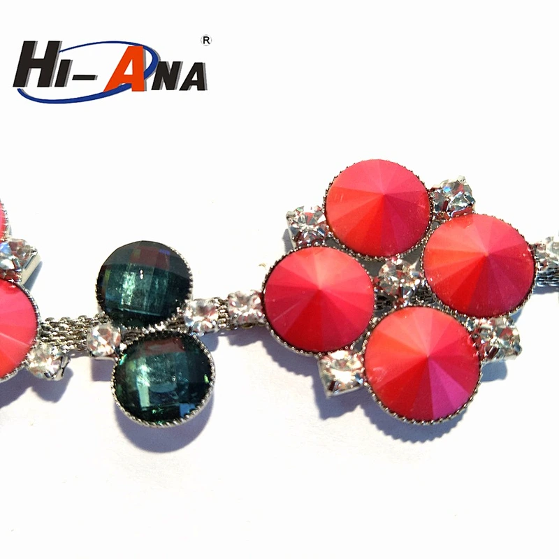 24 hours service online Yiwu rhinestone fringe