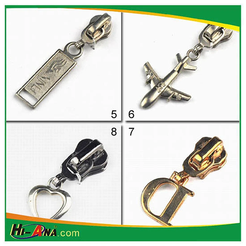 nylon zipper slider