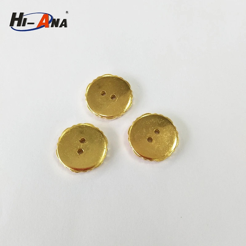 Fashion gold with ABS button for hot sales