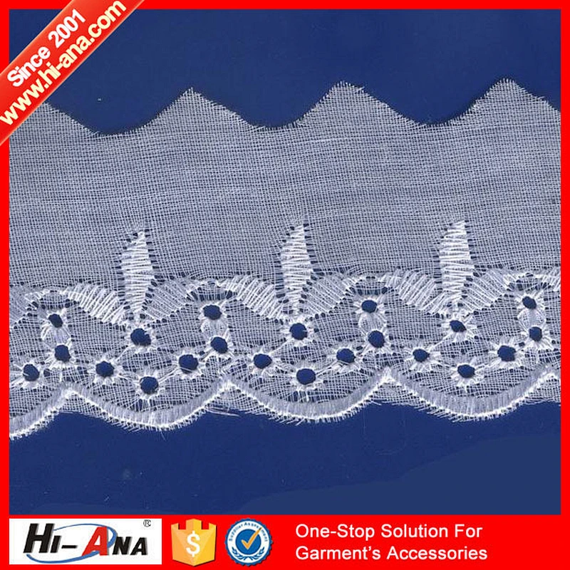 Fully stocked various colors white lace
