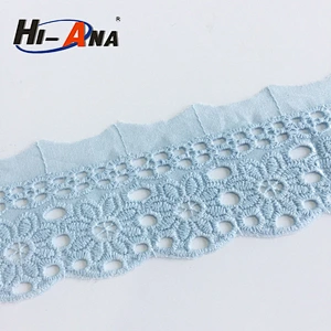 white cotton lace fabric