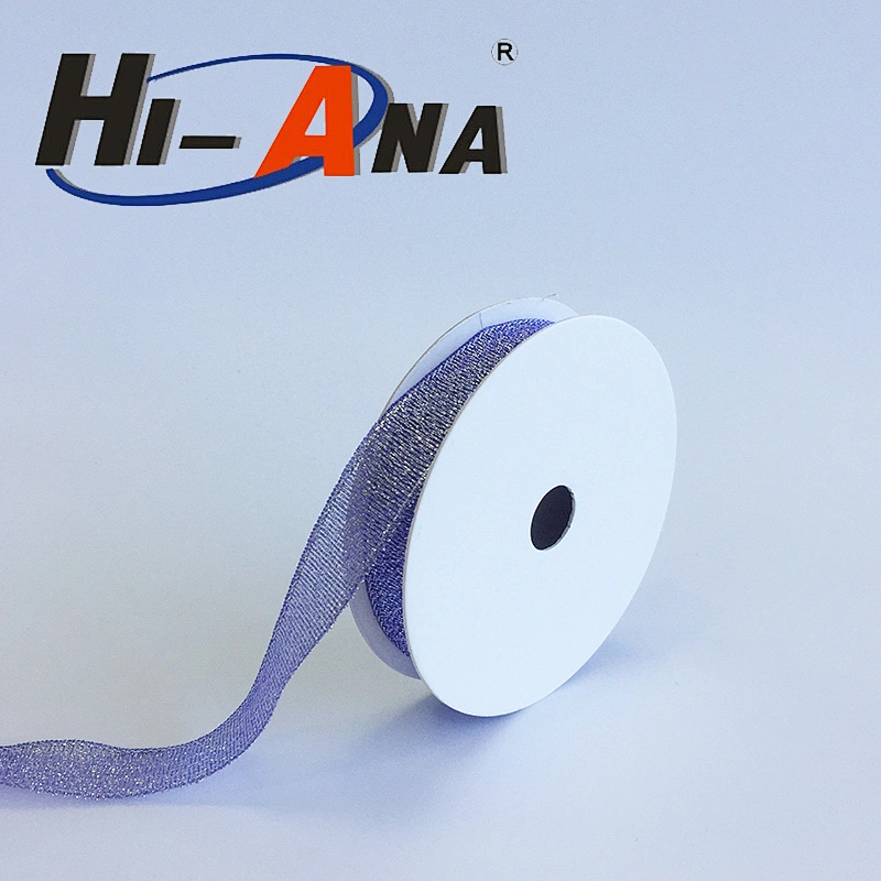 metallic ribbon yarn with width 3 inch