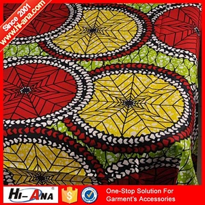 hi-ana fabric2 Hot products custom design Fancy wholesale african wax print fabric