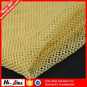 hi-ana fabric2 Over 15 Years experience various colors polyester net fabric