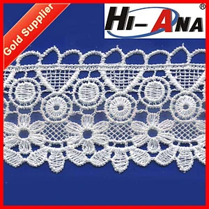 wholesales African Cord Lace with White