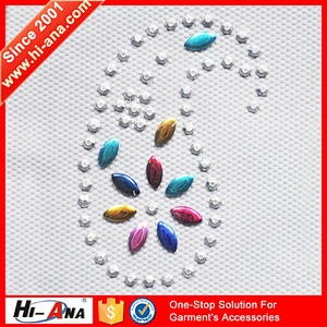 high productivity ensures timely delivery hot selling rhinestone design