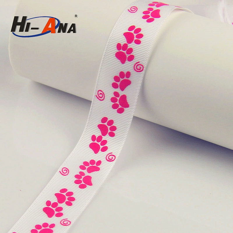 hi-ana ribbon 166 Manufacture wholesale UK flag printed ribbon,stripe printed grosgrain ribbon